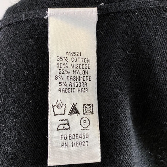 Boden Black Beaded Bow Crop Cardigan - Picture 7 of 8